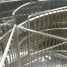 Lade das Bild in den Galerie-Viewer, 4 Waben DN, Zander, Langstroth ∅ 510mm Tangentialschleudern MANUELL