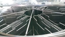 Lade das Bild in den Galerie-Viewer, 12 Waben für DB (Kassettenlänge 38cm), SW-Schleuder Motor oben DOPELKASSETEN
